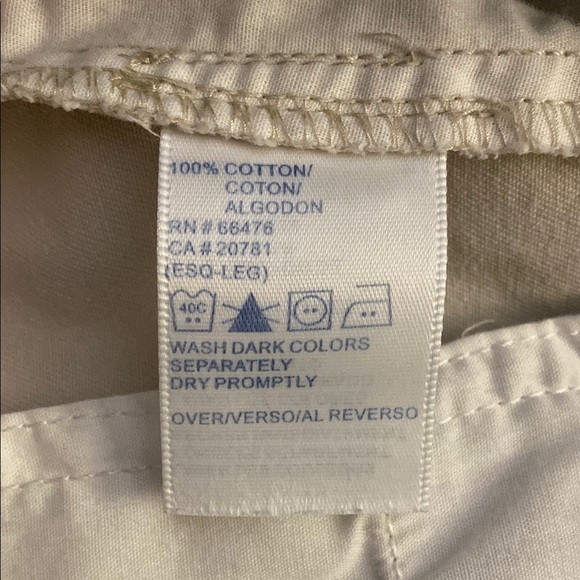 Tommy Hilfiger Light Khaki Twill Shorts - Picture 5 of 5